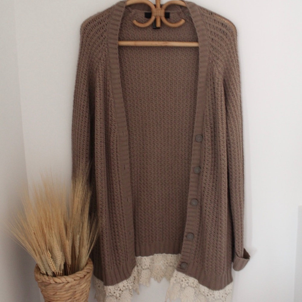 Lace cardigan